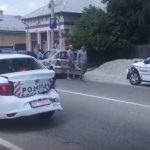 masini politie tamponate bals