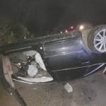 accident masina rasturnata