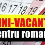 ZILE LIBERE CRACIUN 2019